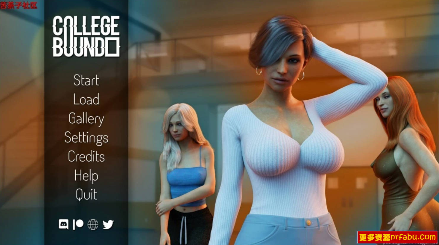 【SD/3D/欧美SLG/汉化】大学界-上大学的必经之路 V0.6.11 双端汉化版【6.7G】